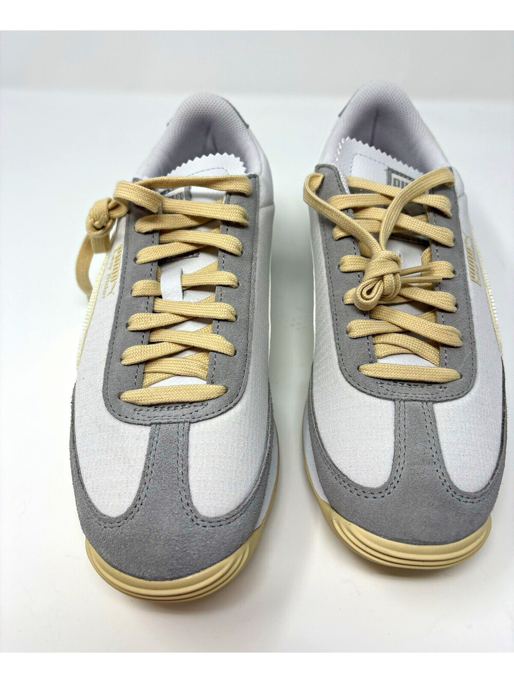 PUMA Easy Rider Gentle Meld Feather Gray/Canvas Low Top Lace Up 403354-01